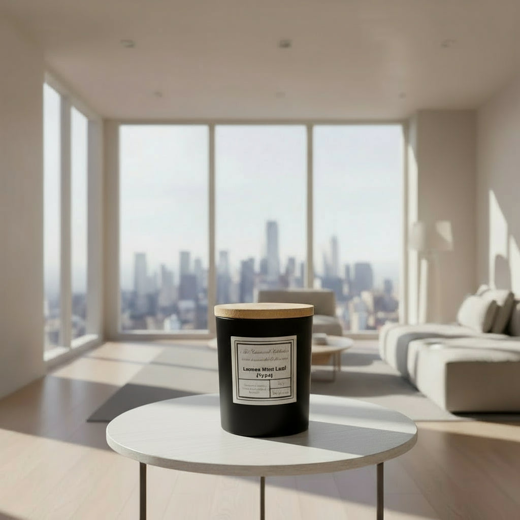 Lemon Mint Leaf Organic Soy Candle